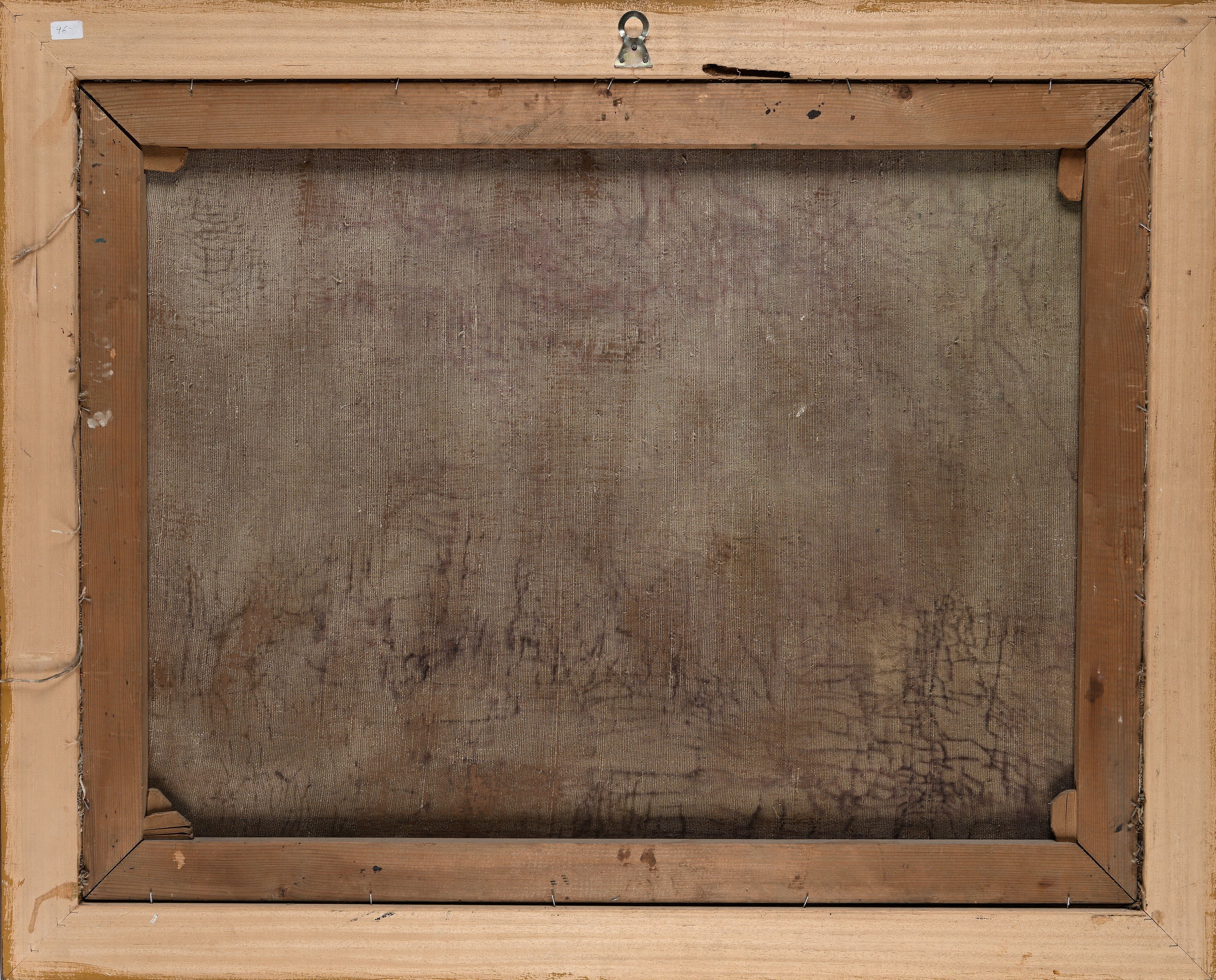 Paesaggio pastorale con armenti e contadini presso un fiume