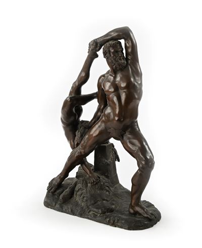 Ercole e Lica, bronzo