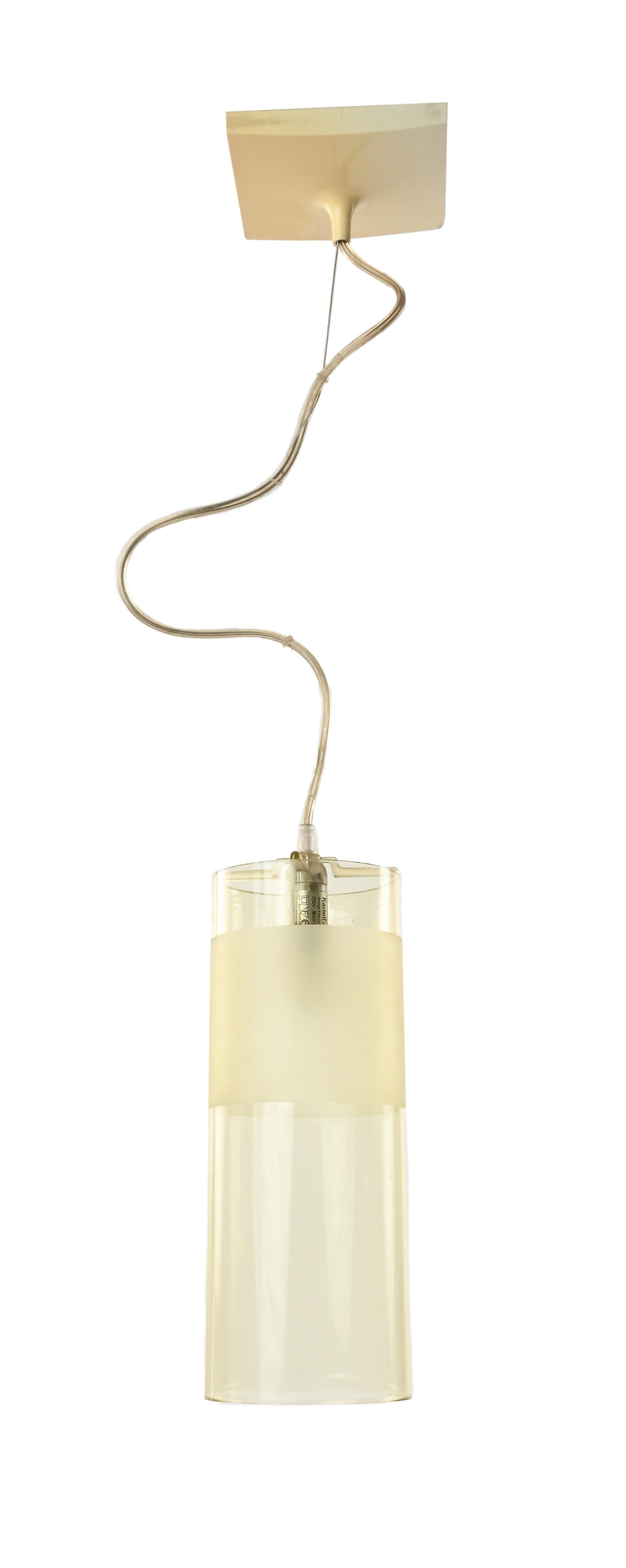 Lotto di due lampade a sospensione modello Easy prod. Kartell