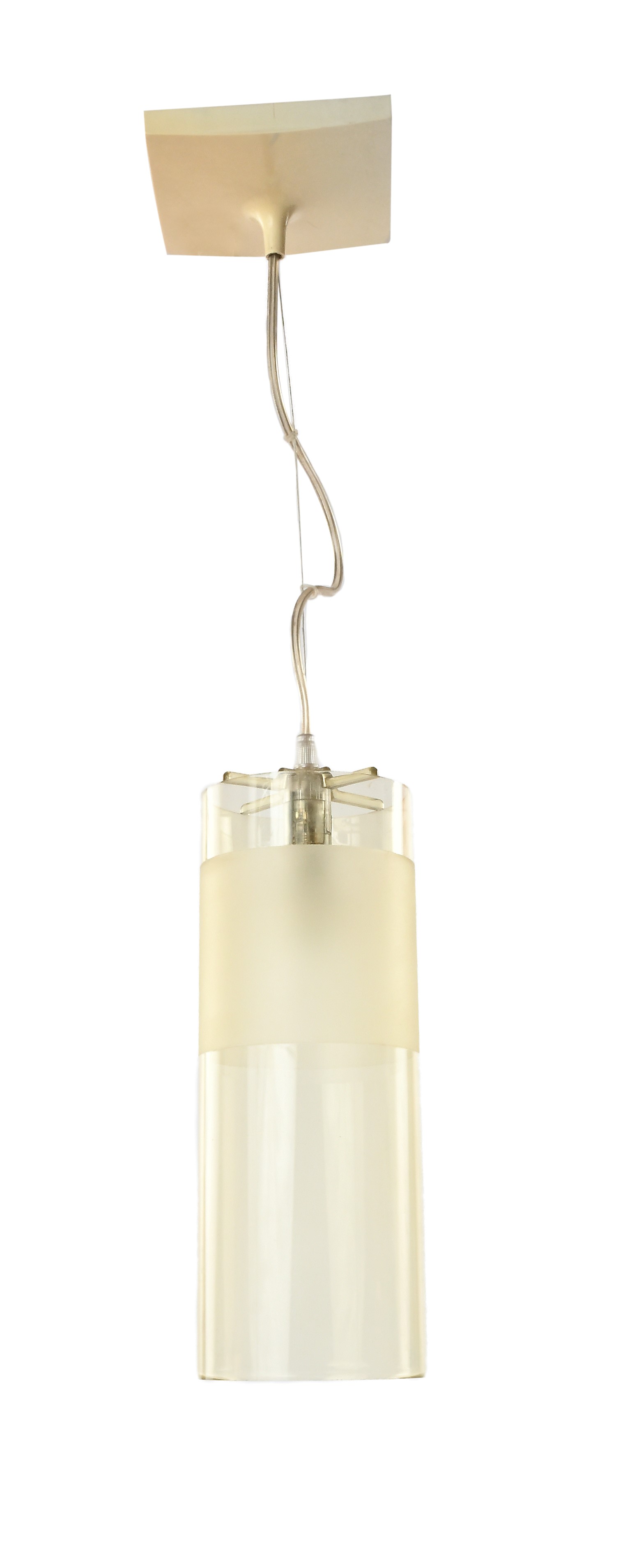 Lotto di due lampade a sospensione modello Easy prod. Kartell