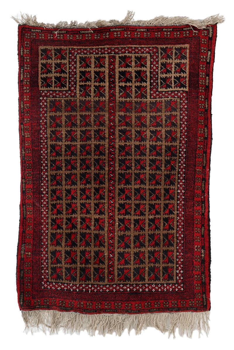 Tappeto Baluch, Persia orientale/Afghanistan, fine XIX – inizi XX secolo