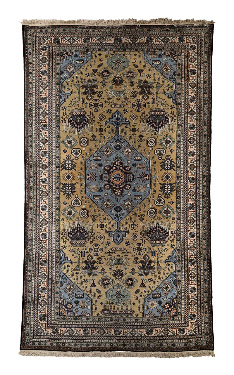 Tappeto persiano a medaglione, Nord-Ovest della Persia, inizi XX secolo