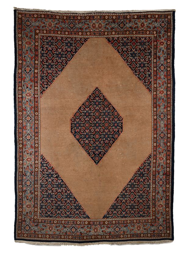 Tappeto persiano Tabriz a medaglione, Persia, inizi XX secolo