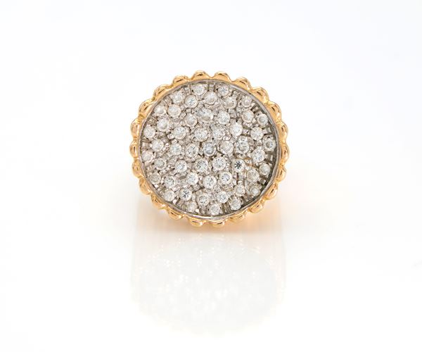 Anello in oro e brillanti