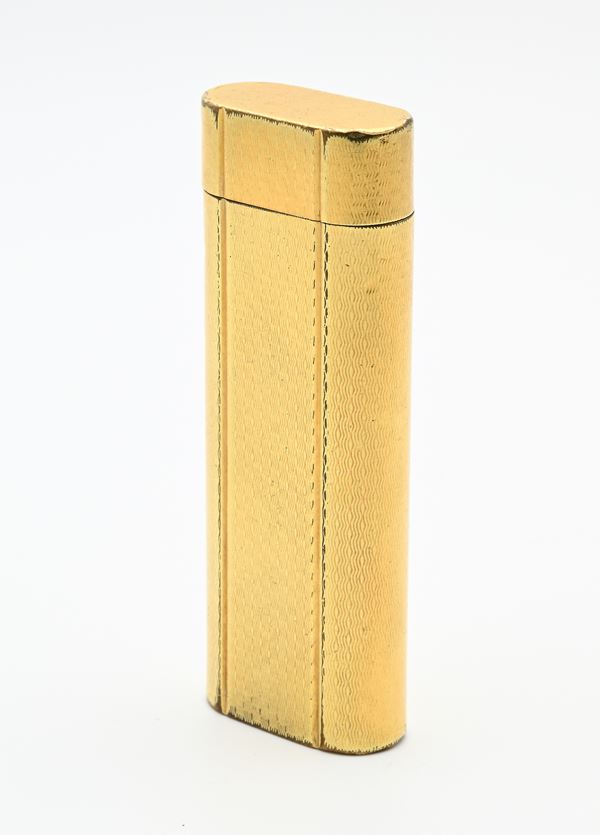 Cartier - Accendino in metallo placcato in oro giallo 20M