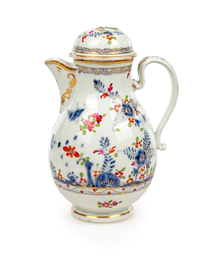 Caffettiera in porcellana, Vienna, fine del XVIII secolo