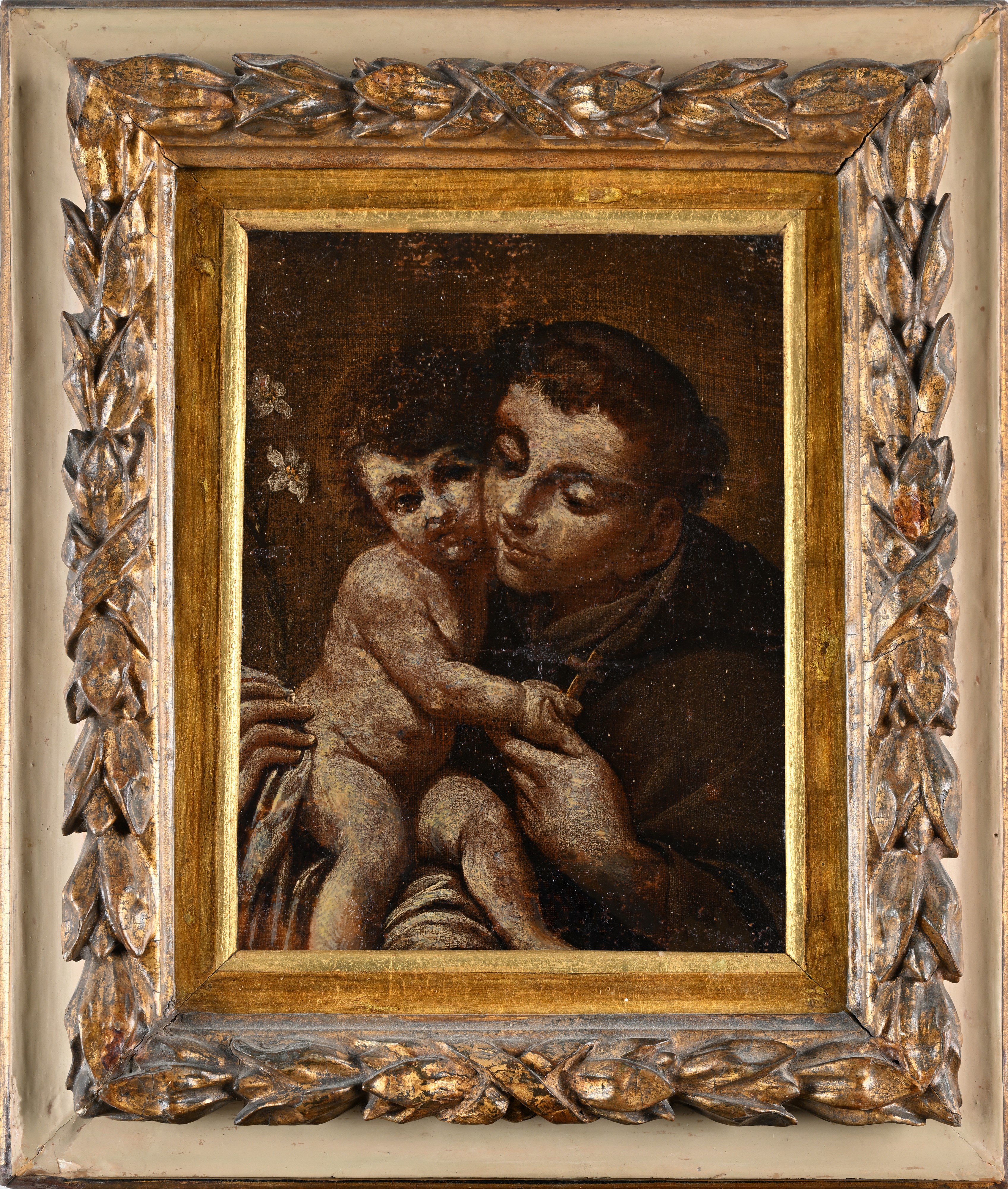 Sant'Antonio con Bambino Gesù e gigli