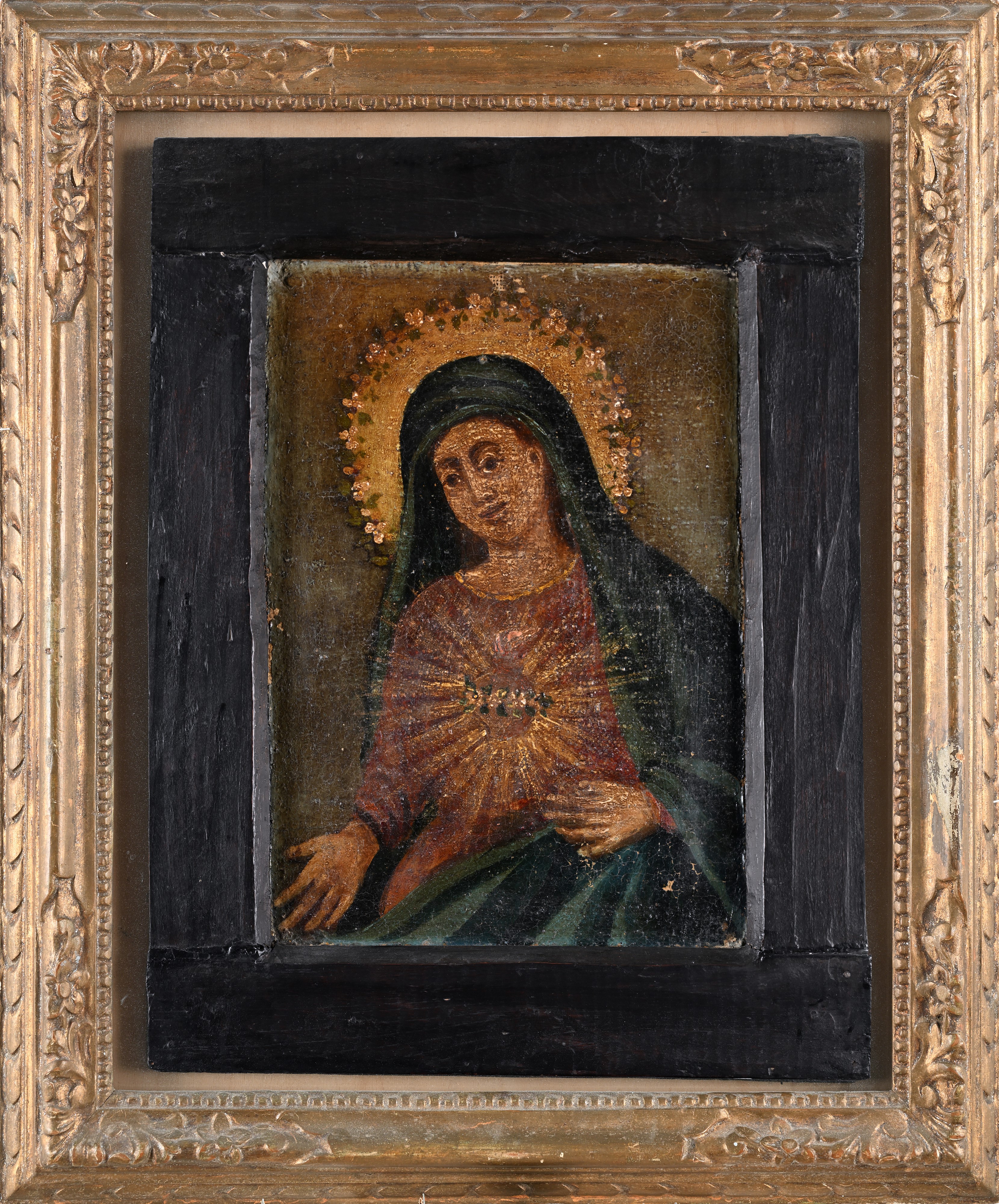 Pittore del XVIII Secolo - Madonna Addolorata, olio su tela