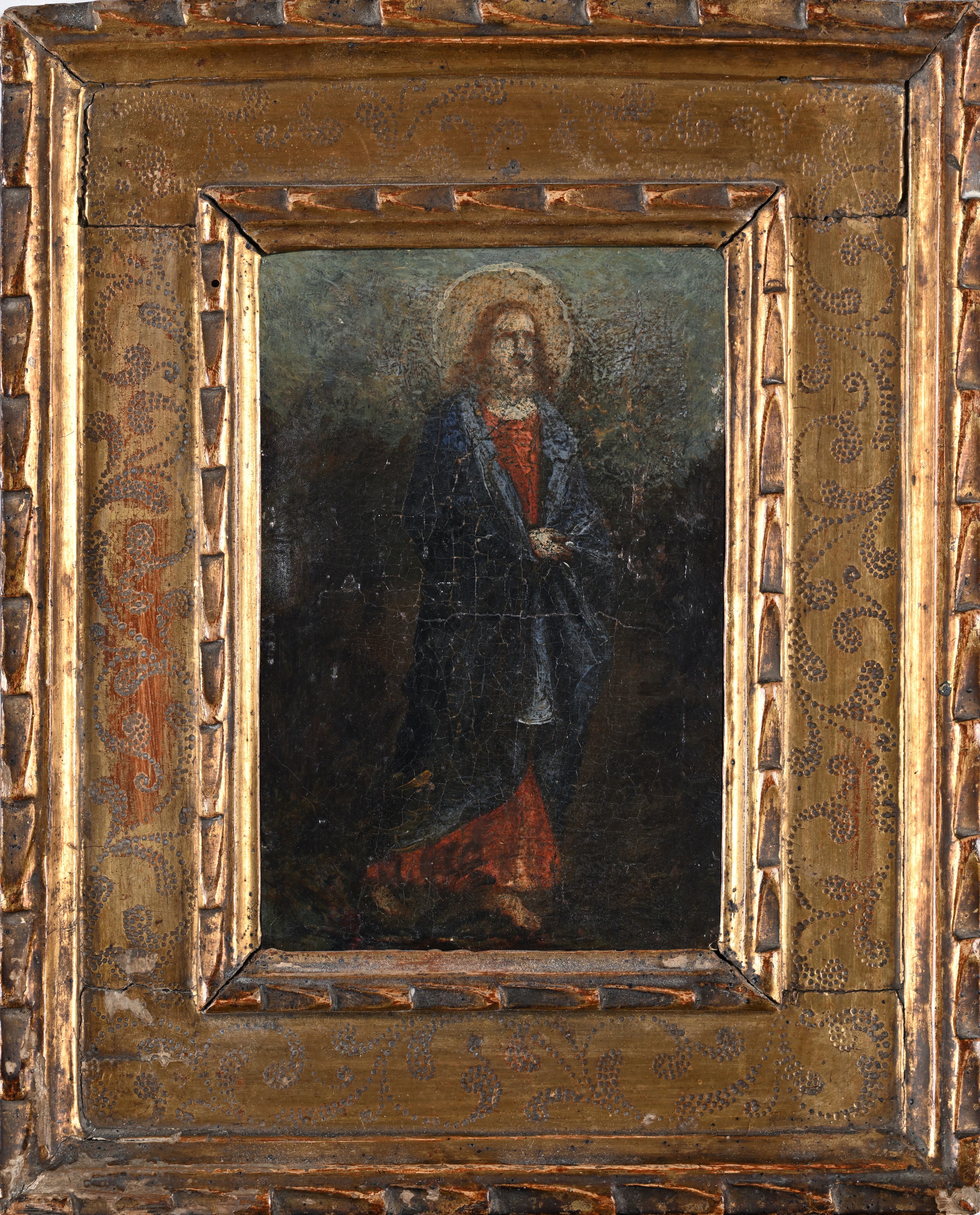 Piccolo bozzetto raffigurante Cristo