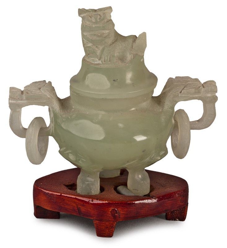 Piccolo Incensiere in Giada