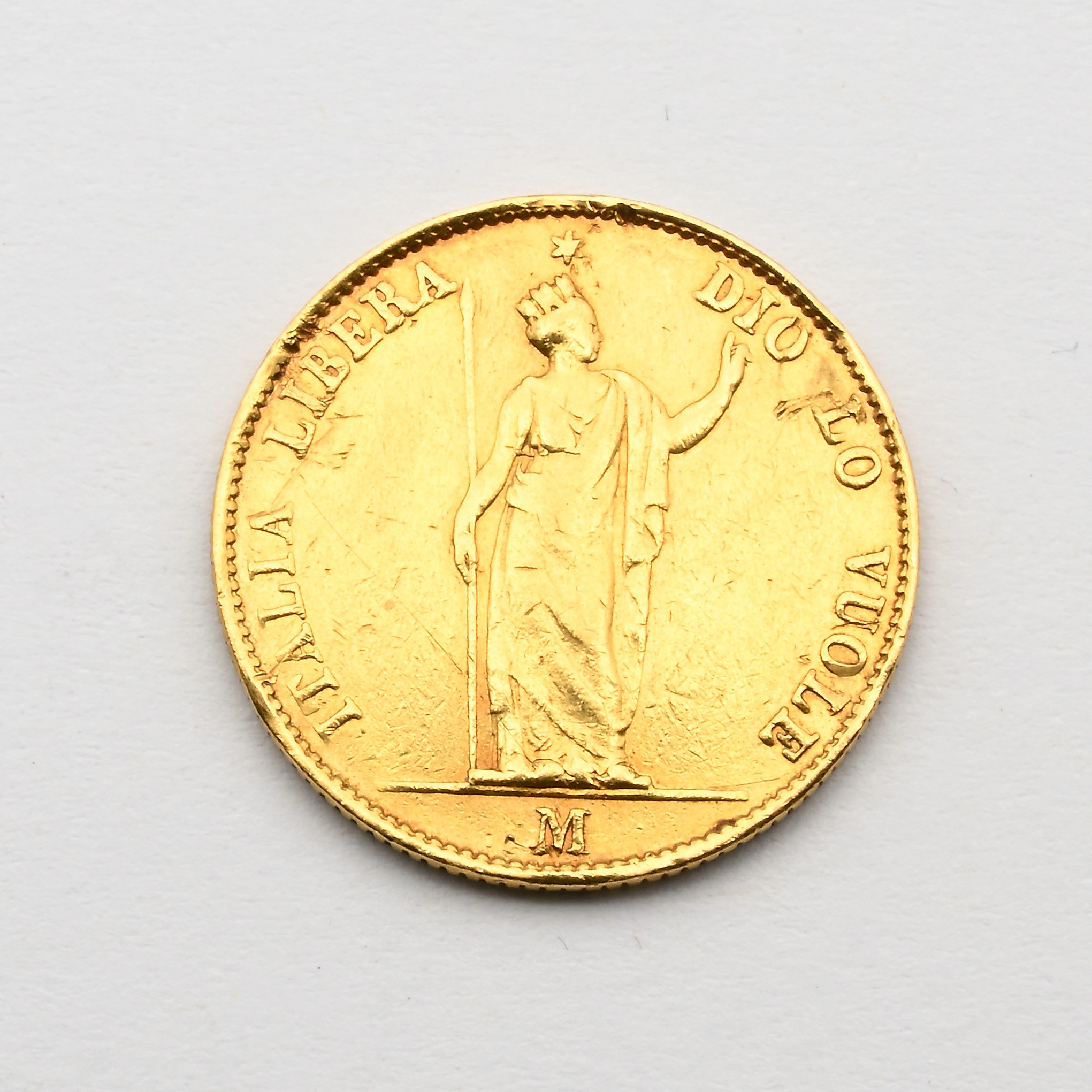 20 Lire, Governo provvisorio di Lombardia (1848)