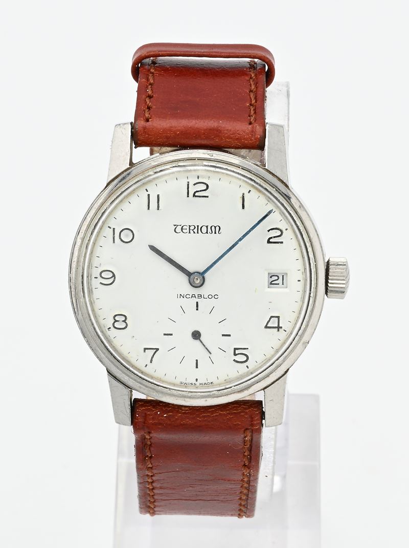 Teriam 60 1ers Prix Observatoires (Cal. Unitas 6380) - Orologio da polso a carica meccanica con d...