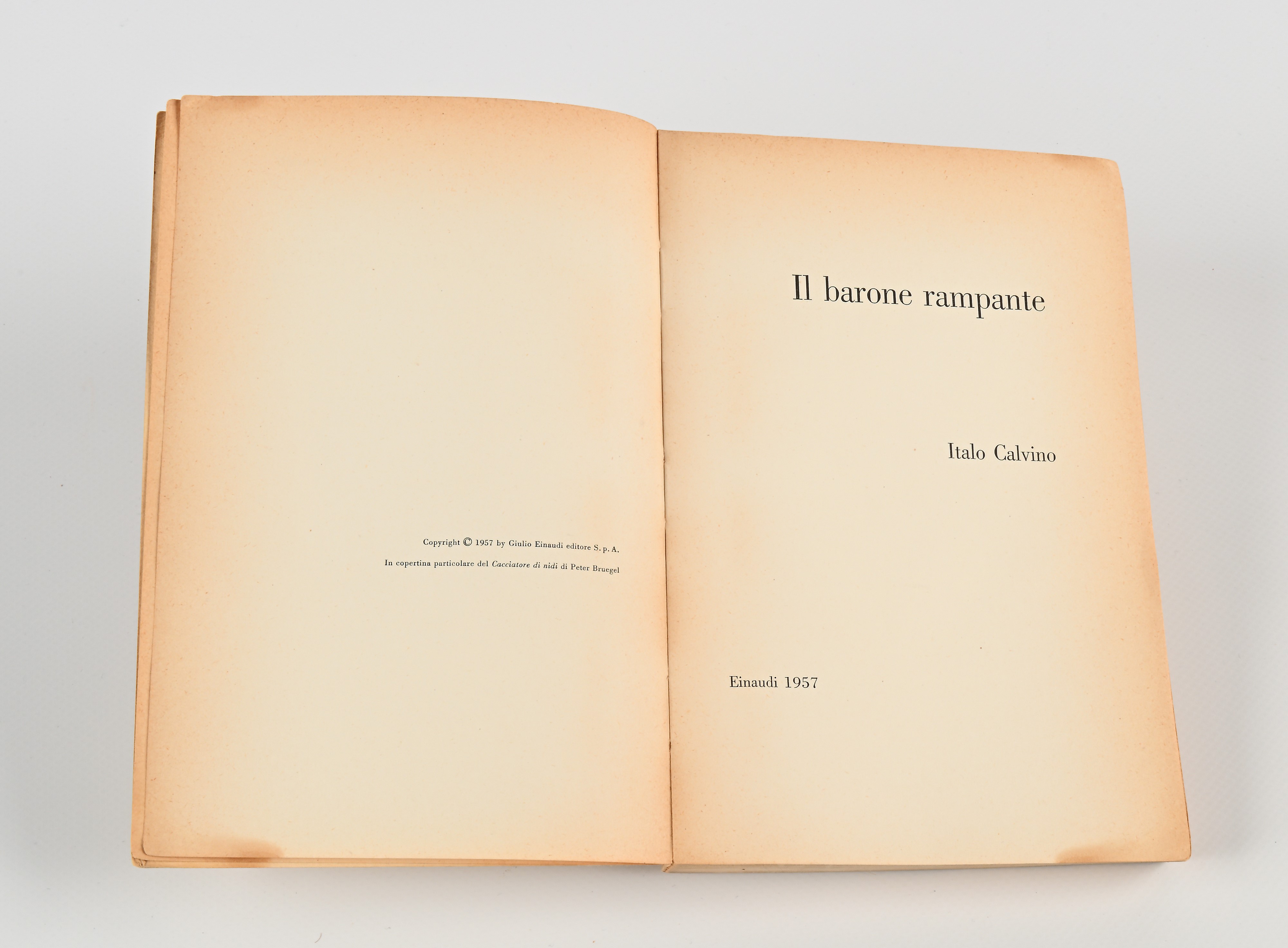 Italo Calvino - Il Barone rampante Prima edizione