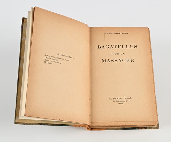 Louis Ferdinand Celine - Bagatelles pour un massacre