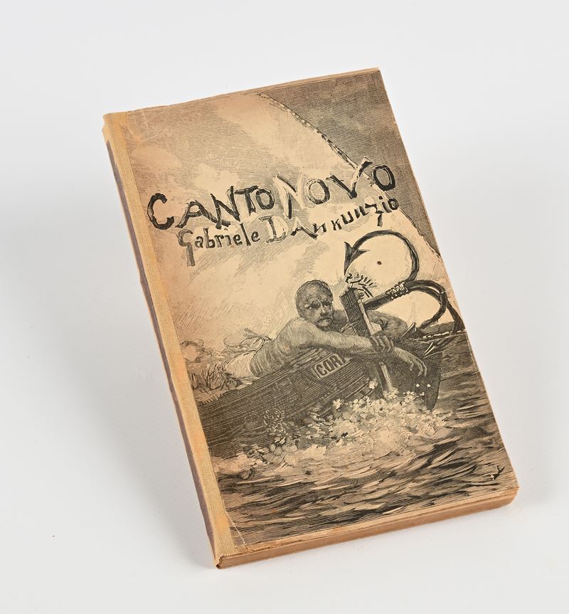Gabriele D'Annunzio - Canto Novo Prima edizione in sole 500 copie