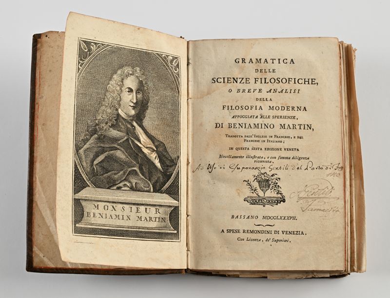 Benjamin Martin - Gramatica delle scienze filosofiche o breve analisi della Filosofia Moderna