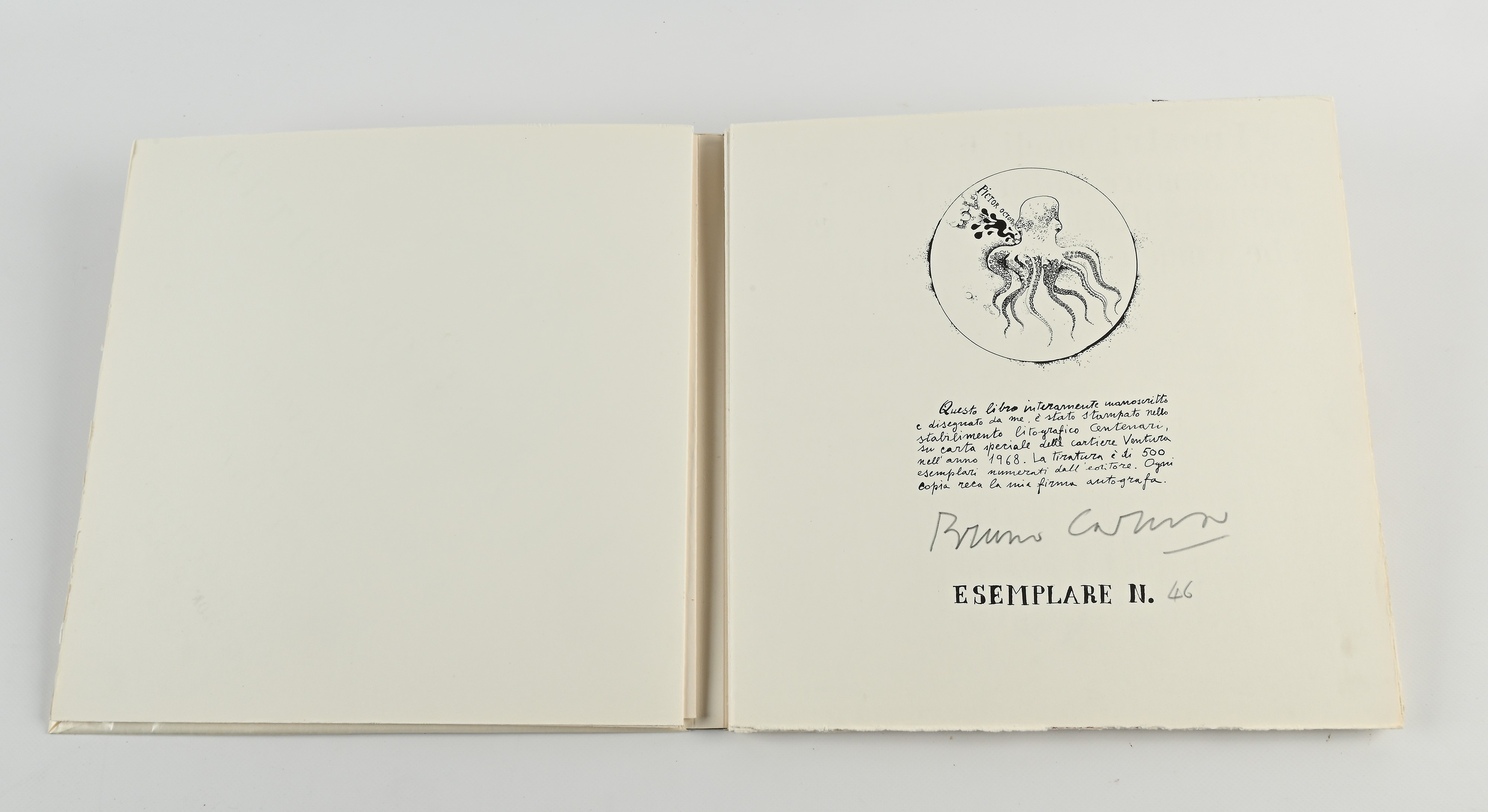 Bruno Caruso - Manoscritto sulle Meraviglie della natura. Disegni e considerazioni sul mondo visi...