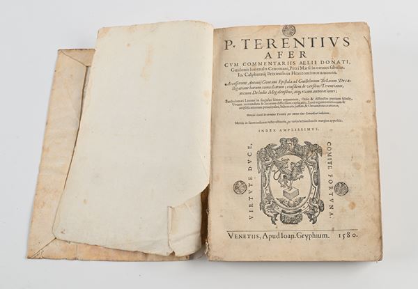 P. Terentius Afer Cum Commentariis Aelii Donati