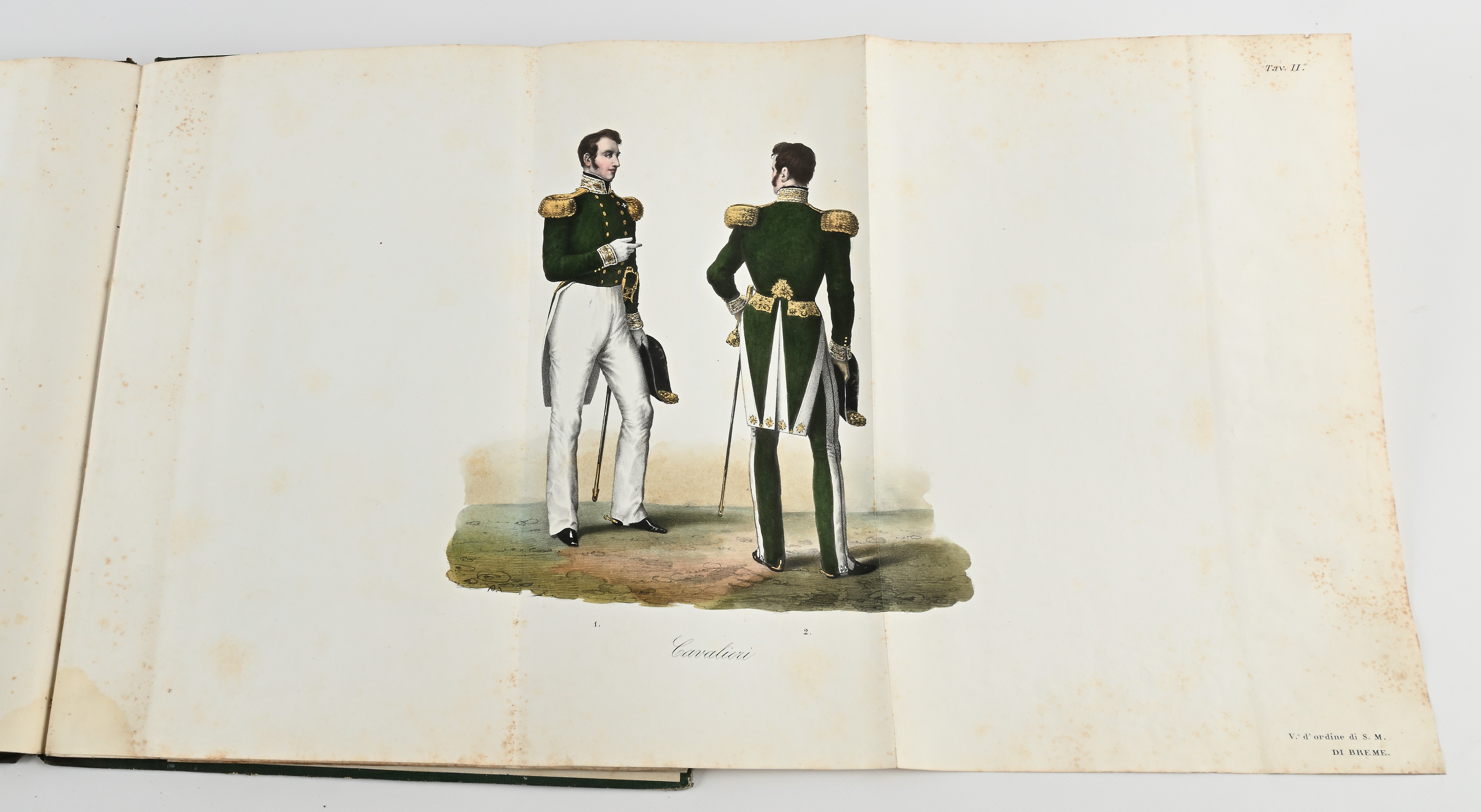 Disegni per l'Uniforme militare dell'Ordine dei Santi Maurizio e Lazzaro. Annessi al Regolamento ...