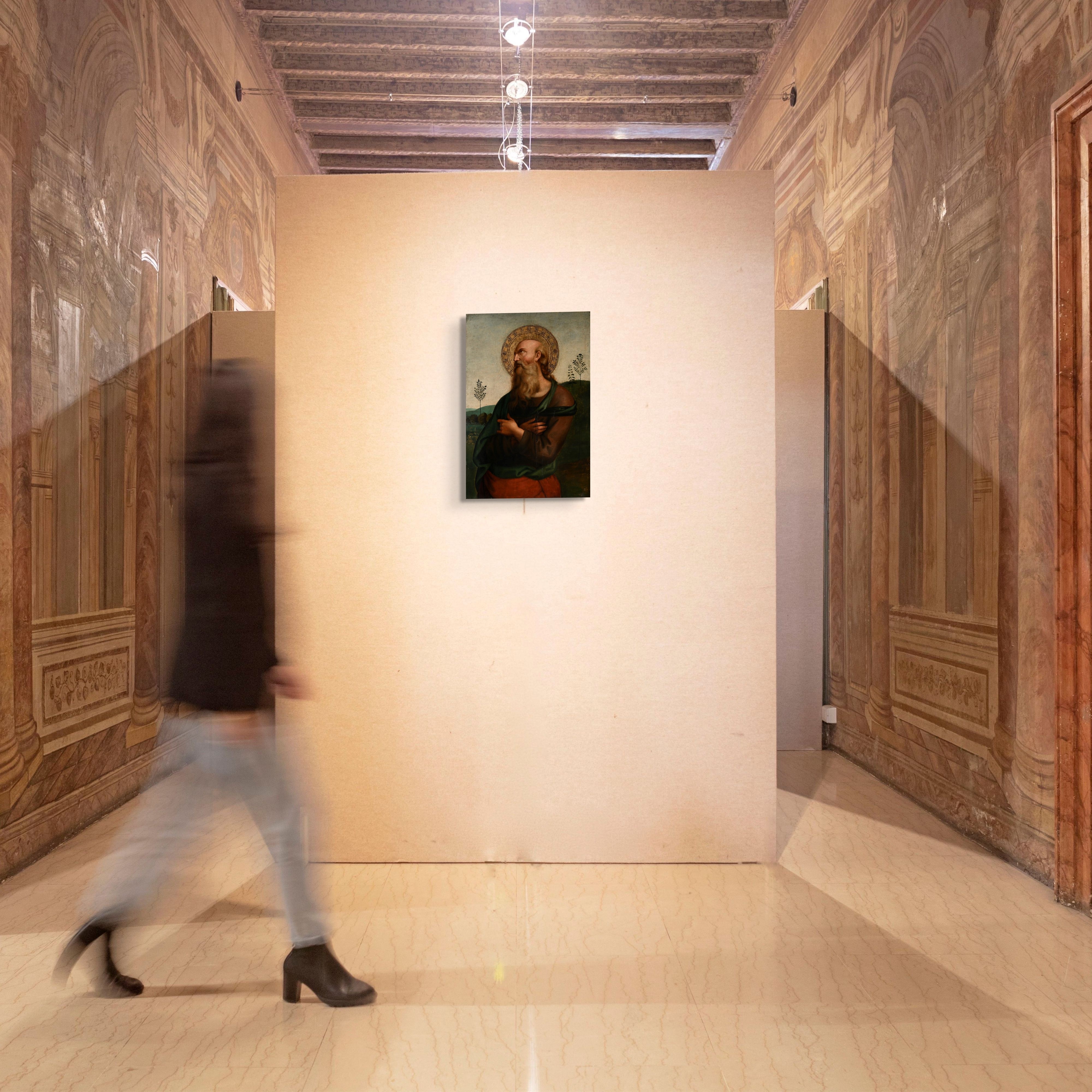 Luigi Cochetti, San Giovanni Evangelista (olio su tavola)