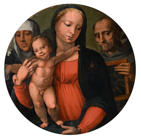 Madonna col Bambino, Santa Caterina e San Bernardino da Siena