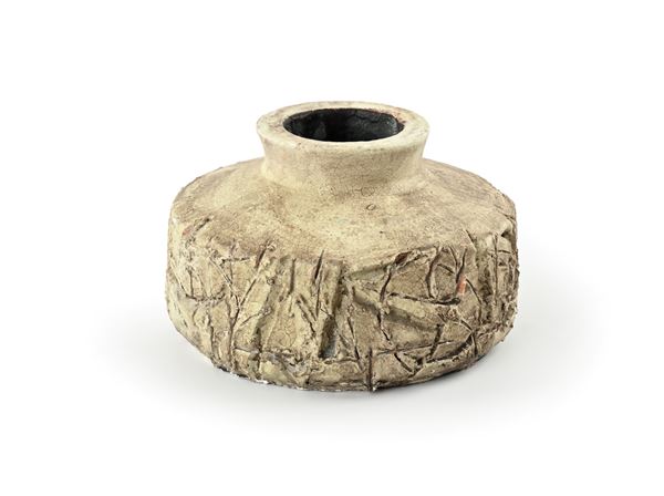 Franco Meneguzzo - Vaso dalla serie "Tutti Graffiati"