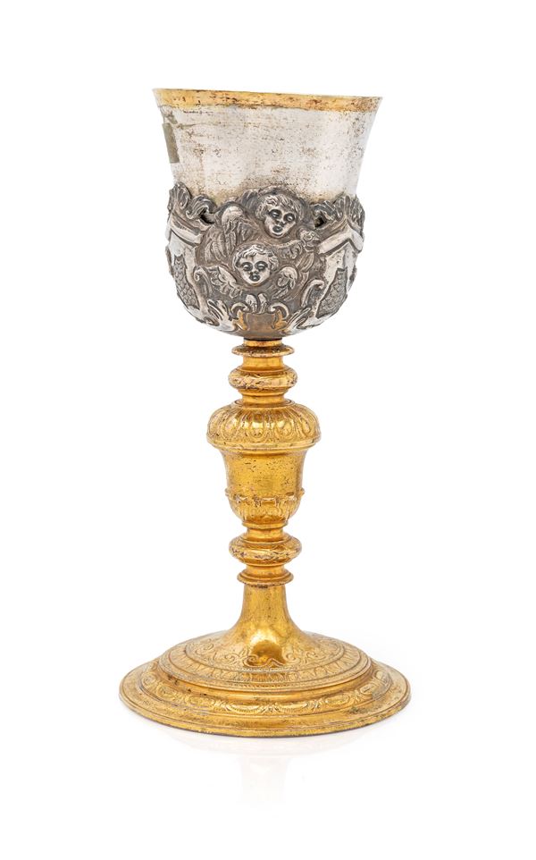 Antico calice liturgico da collezione  - Auction Antique and Modern Silver | Silver Treasures: Cult and Collecting - Casa d'Aste Arcadia