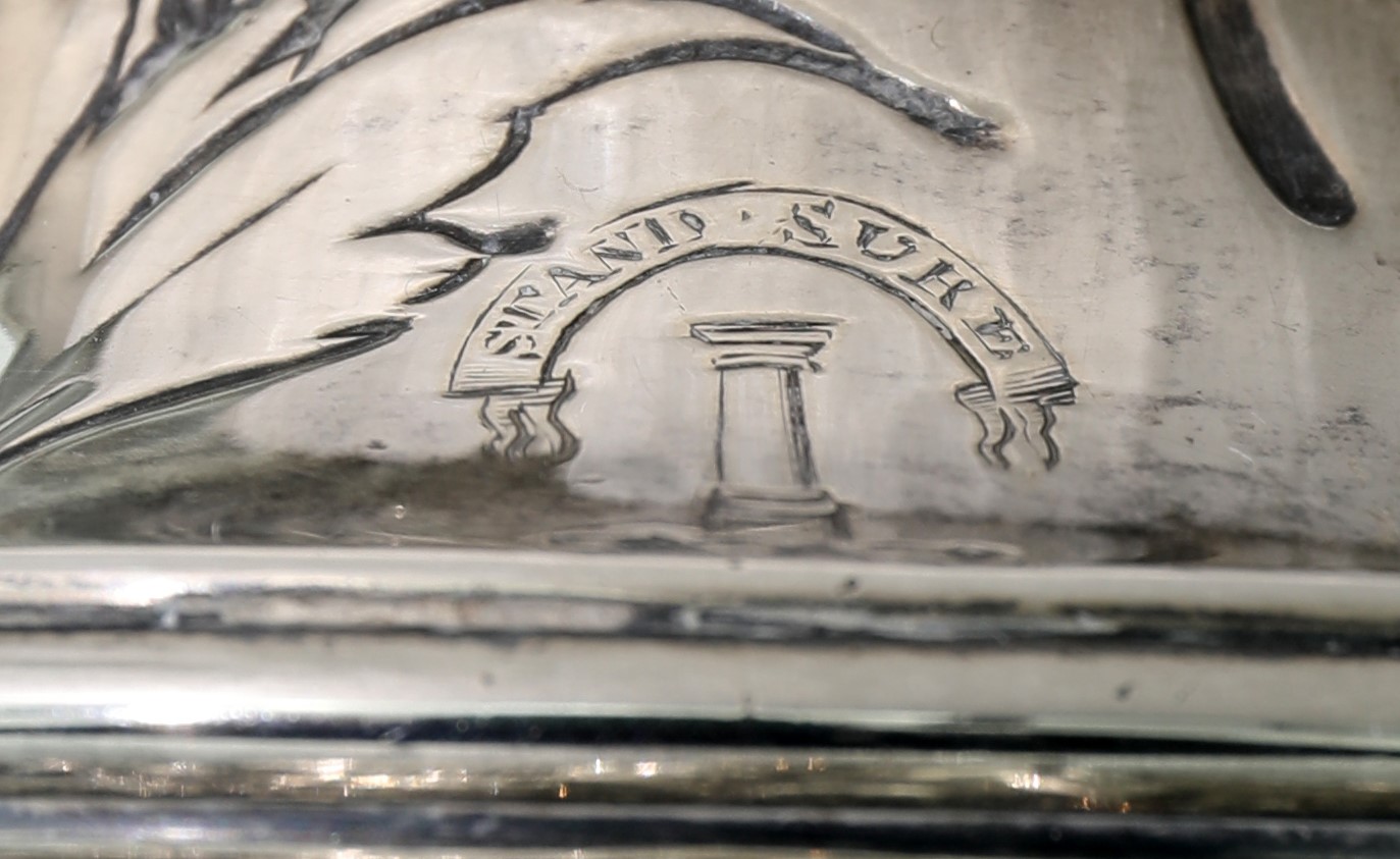 Samovar, argento sbalzato, Londra 1765