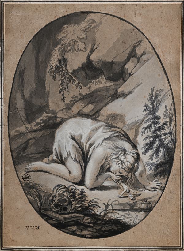 Scuola emiliana del XVIII secolo - Maddalena