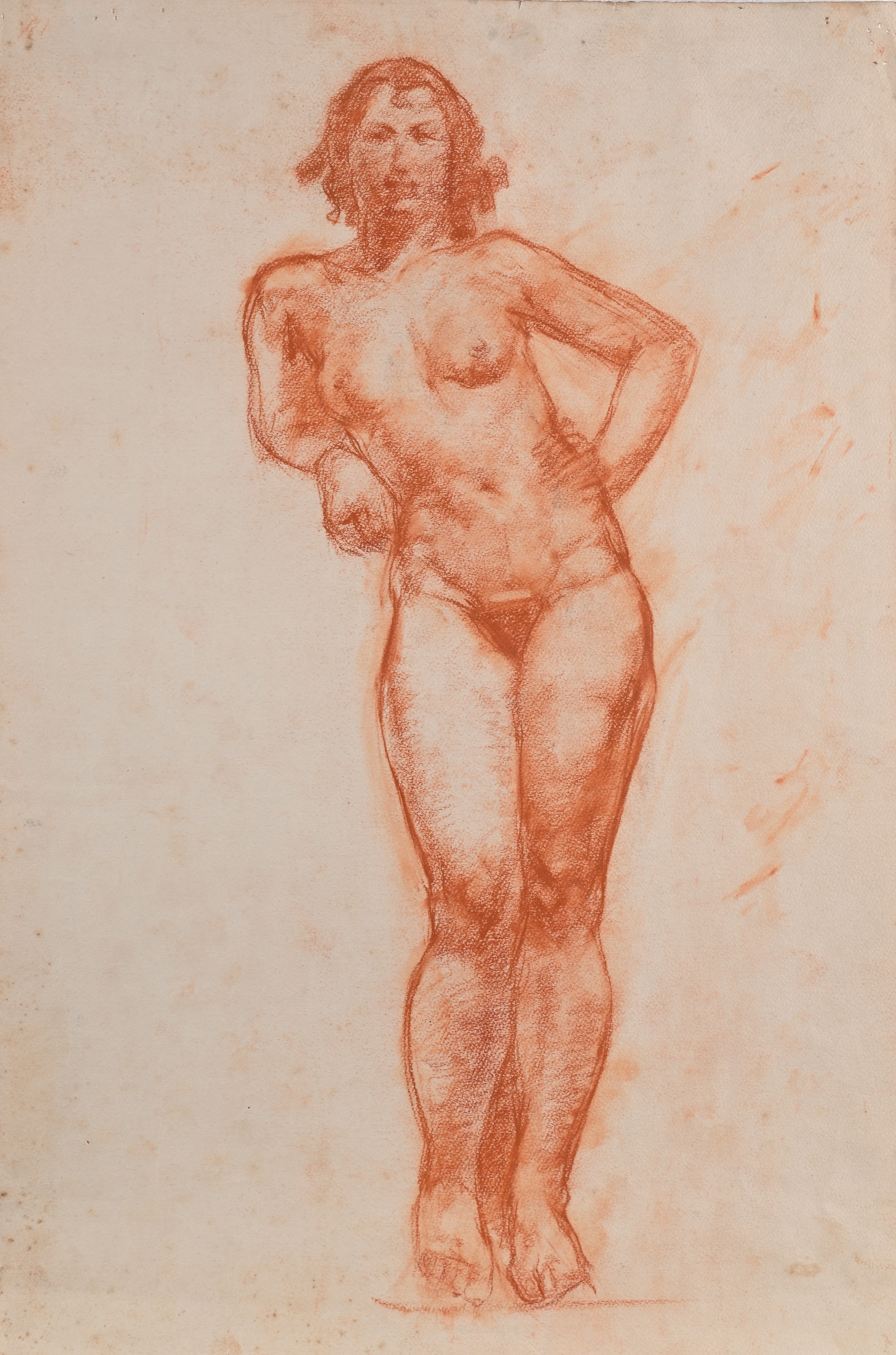 Tre studi di nudi accademici