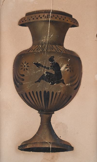Studio di vaso etrusco