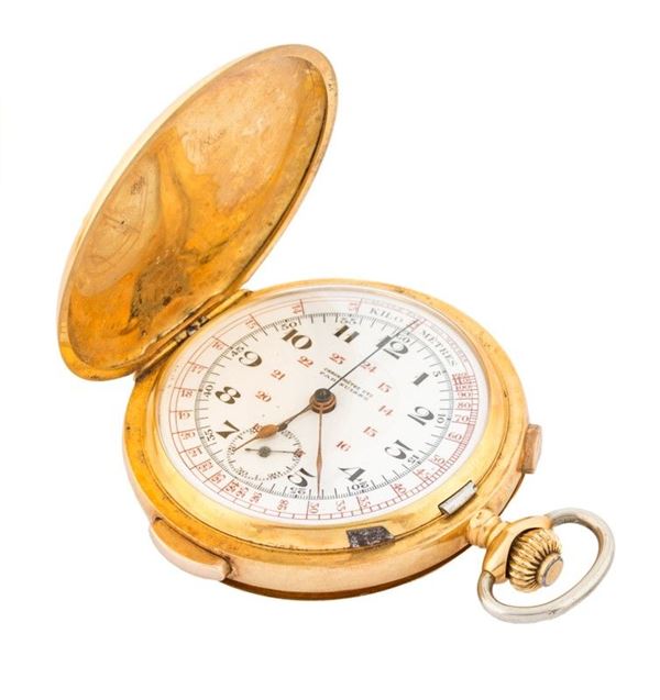 Orologio cronometro con suoneria - Asta Asta di Gioielli e Orologi - Casa  d'Aste Arcadia