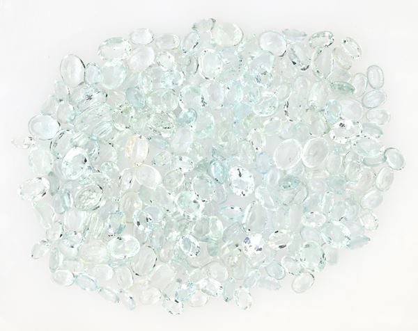 Lotto di acquamarine