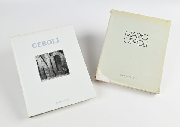 2 volumi: Achille Bonito Oliva - Mario Ceroli. Fabbri Editori Milano 1994; Mario Ceroli. Bora Bologna 1992