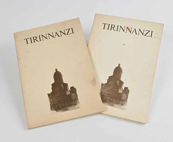 Tirannanzi Disegni 1942-1982. 2 Copie di cui 1 con dedica autografa a Mauro Bolognini Natale 1982