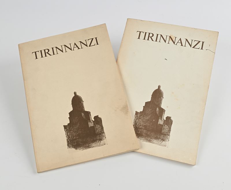 Tirannanzi Disegni 1942-1982. 2 Copie di cui 1 con dedica autografa a Mauro Bolognini Natale 1982