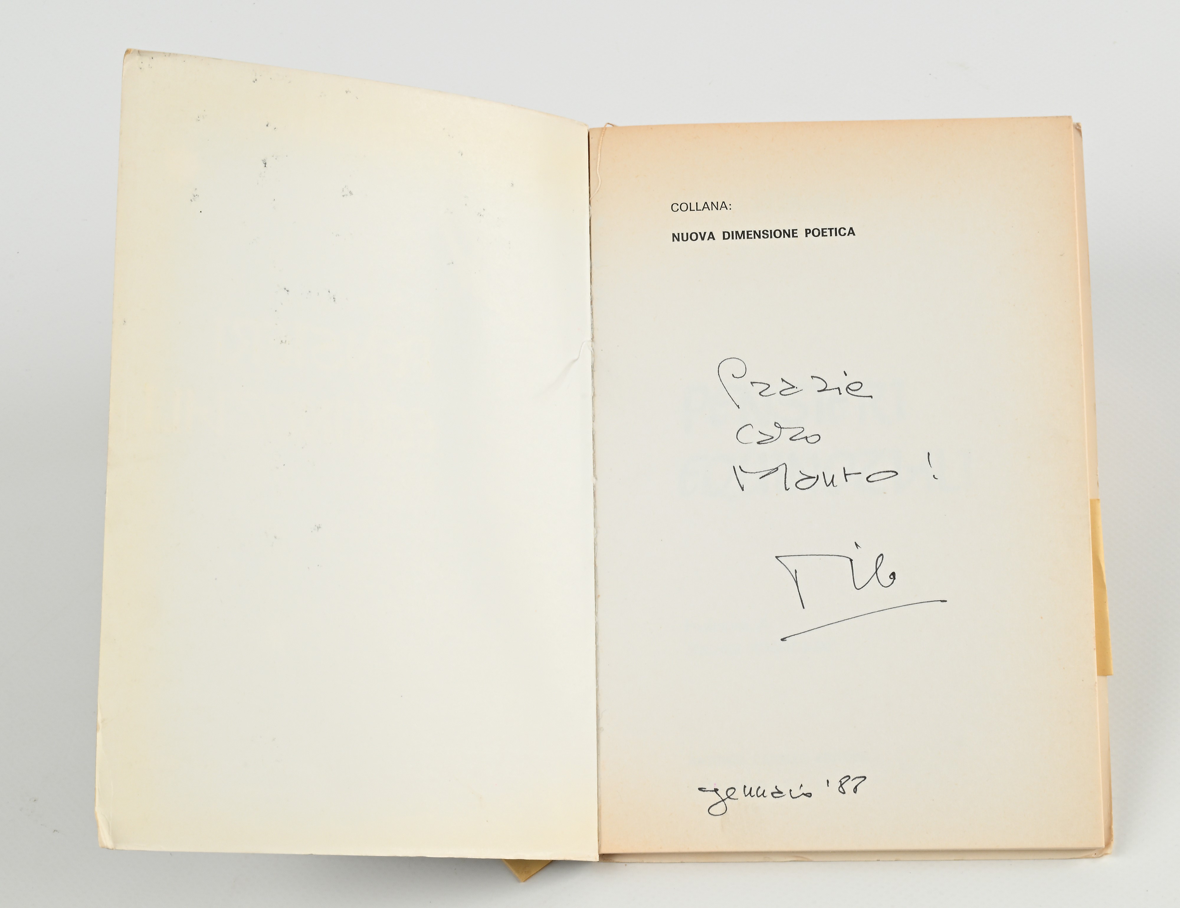 Lotto di 6 volumi su Mauro Bolognini di cui 1 volume con dedica autografa; 2 foto di scena del Ma...