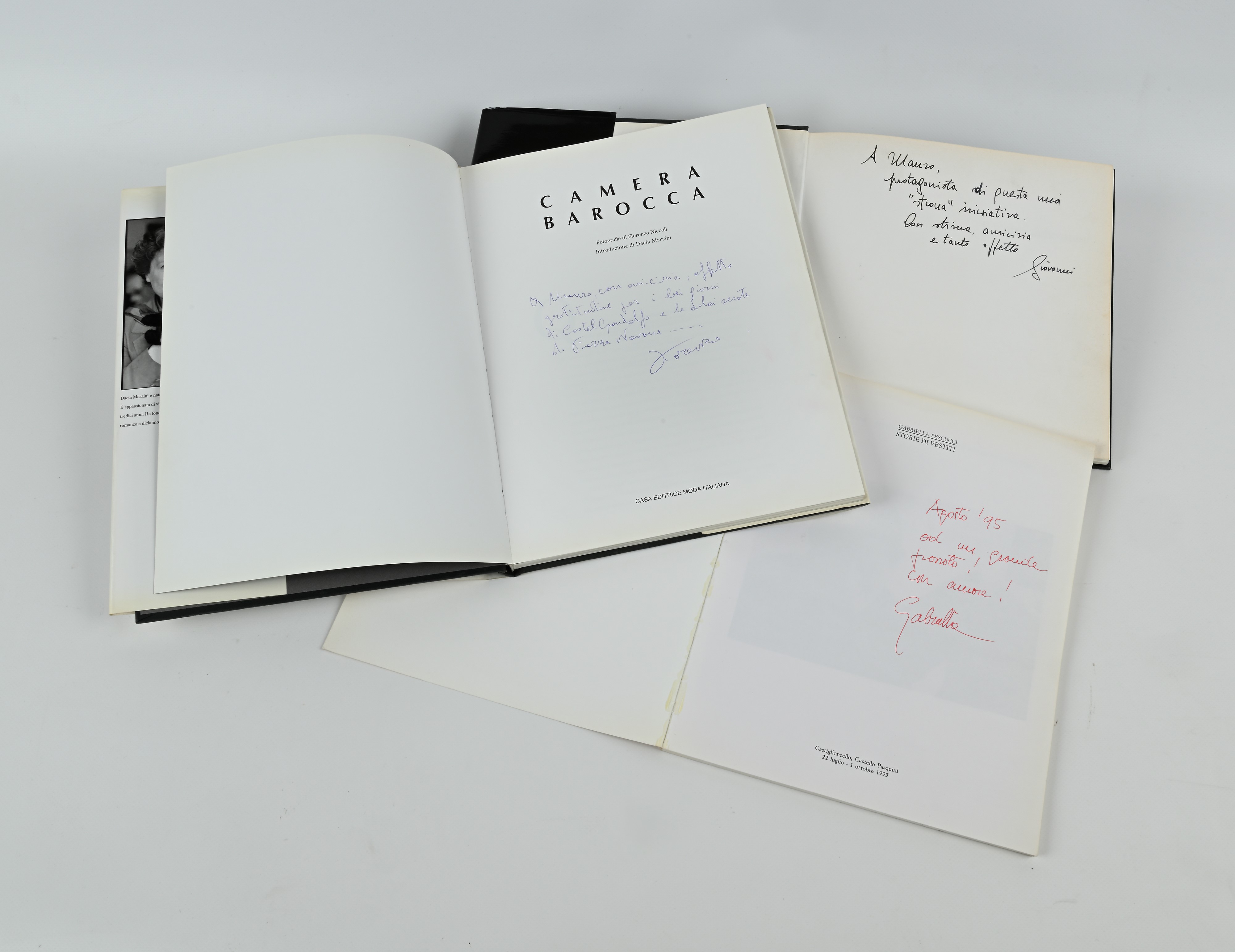 Lotto di 3 volumi di Fiorenzo Niccoli, Gabriela Pescucci e Manuela Fabbri (Giovanni Malagò) con d...