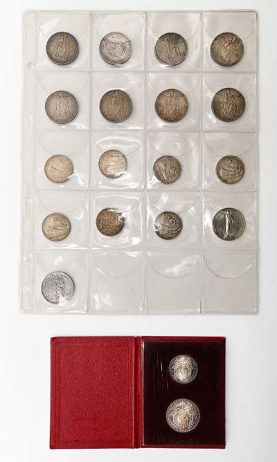 Lotto di monete del Vaticano