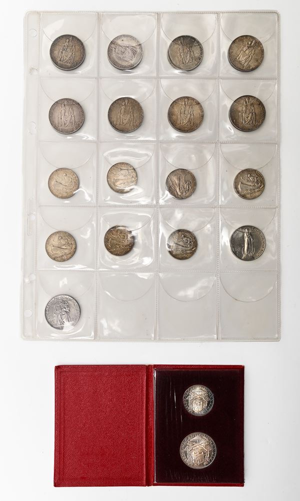 Lotto 19 monete Città del Vaticano  - Asta Asta a Tempo - Numismatica - Casa d'Aste Arcadia