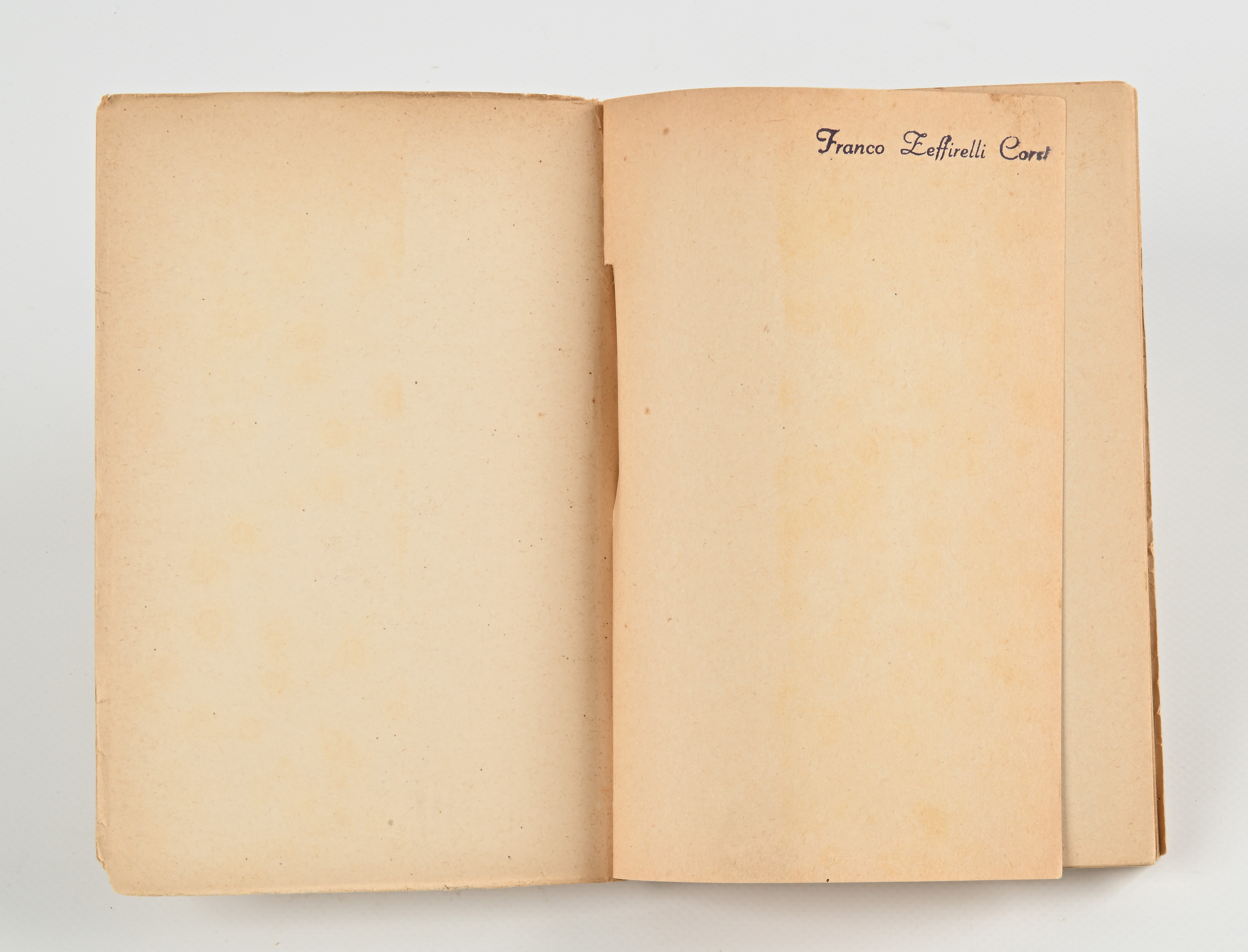 Salvatore Quasimodo - Ed è subito sera (Nota di possesso di Franco Zeffirelli)