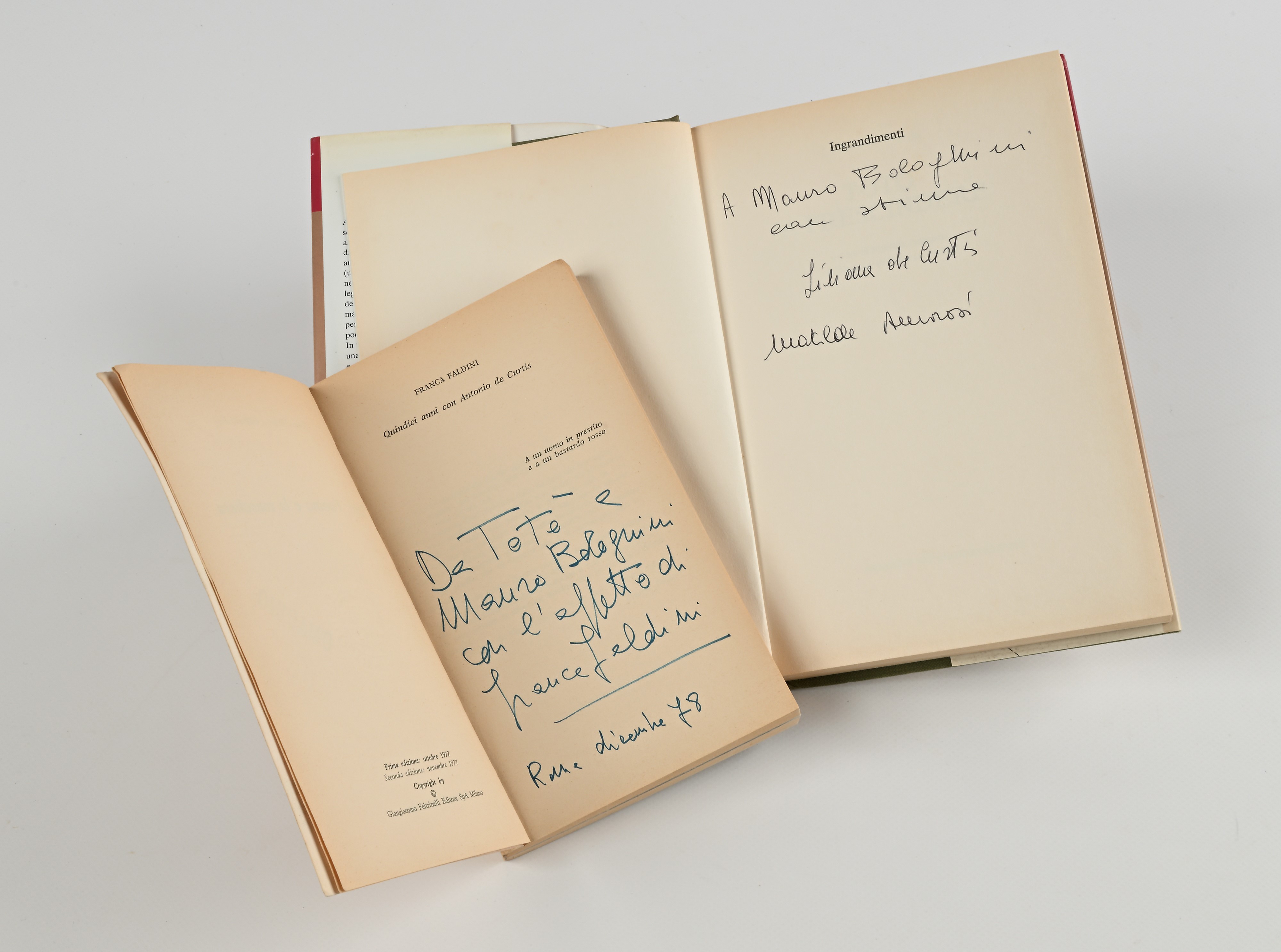 Franca Faldini - Totò L'uomo e la maschera; Liliana de Curtis (a cura di Matilde Amorosi) - Totò ...