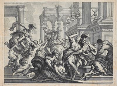 Ratto delle Sabine, acquaforte