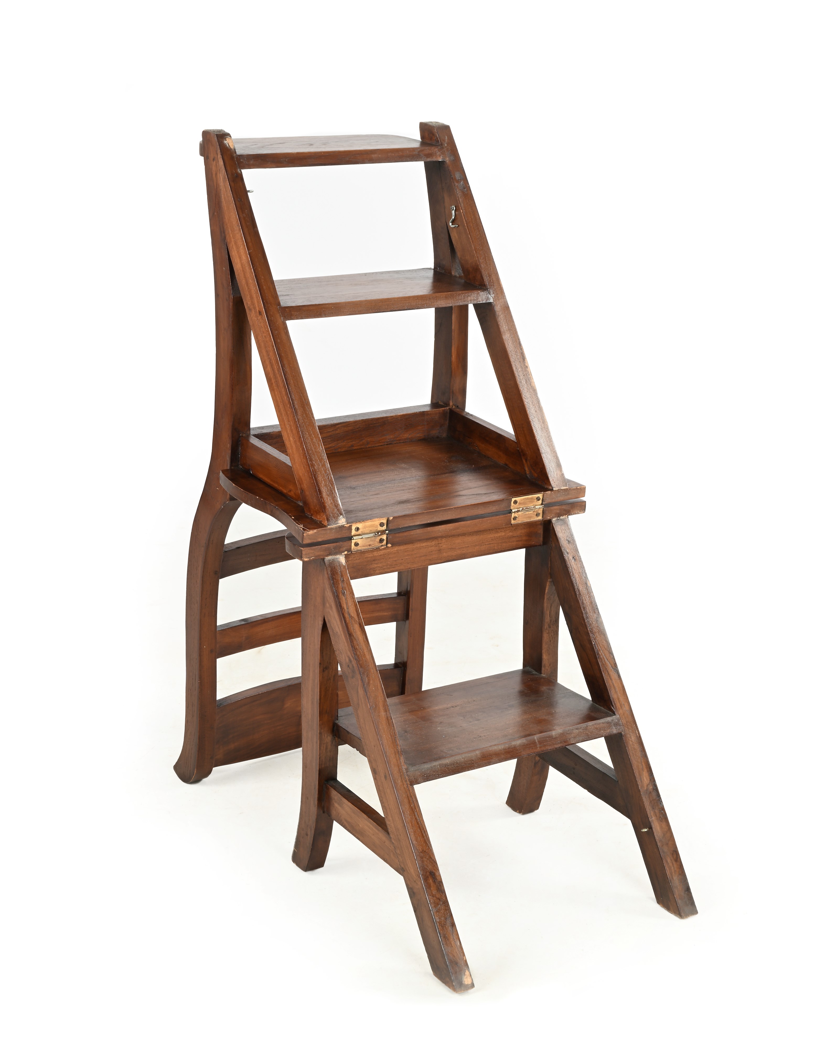 Sedia da biblioteca con scaletta, cm 90x42x45