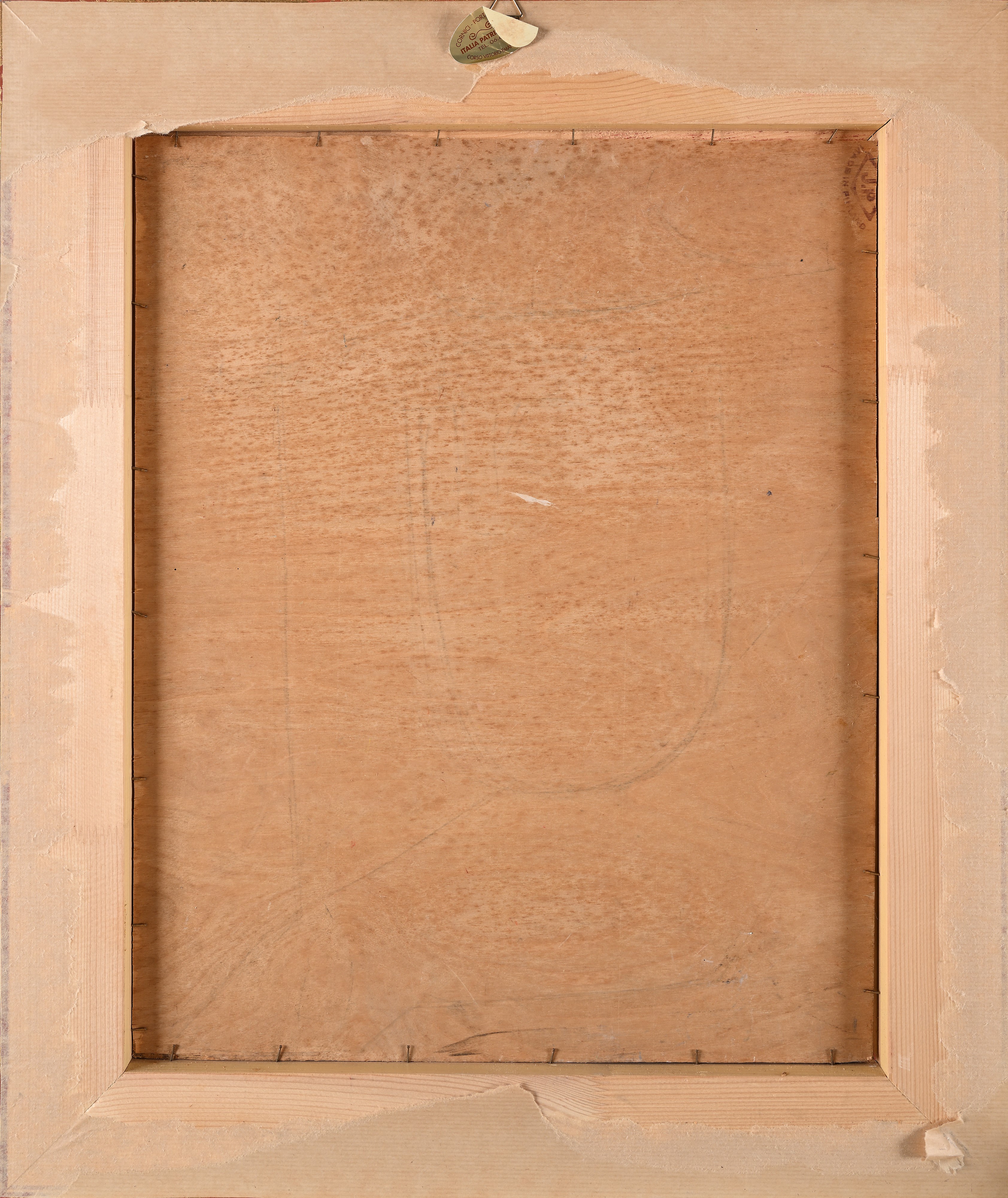 Scuola Romana Inizi del XIX Secolo - Scuola Romana, Coppia di vedute del Palatino, olio su tavola