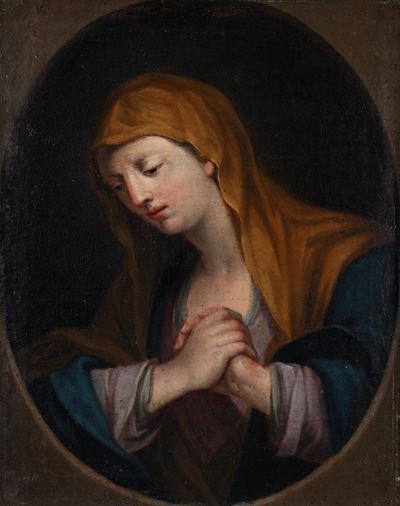 Madonna Addolorata, olio su tela