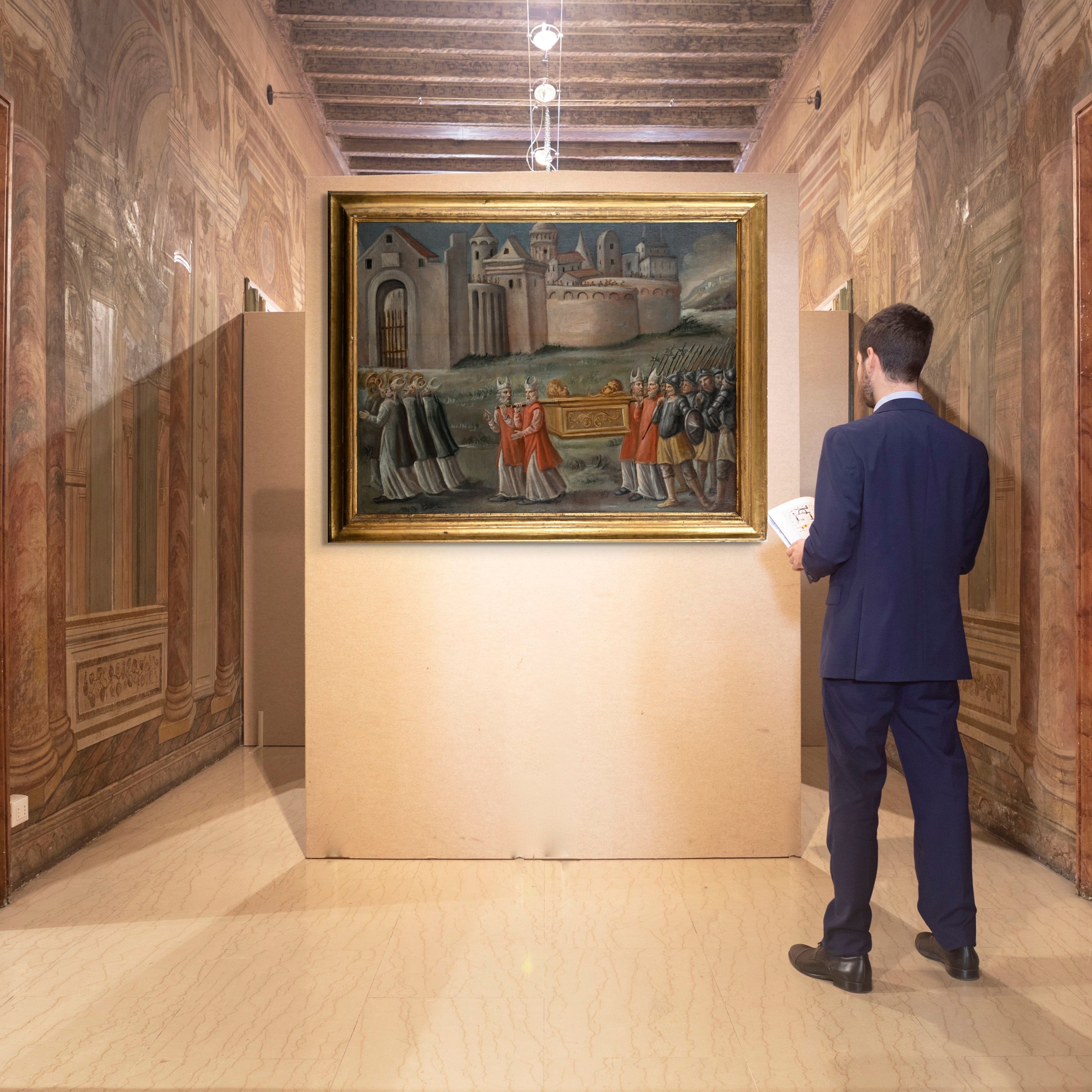 Pittore Toscano del XVIII Secolo - Processione dell'Arca dell'Alleanza