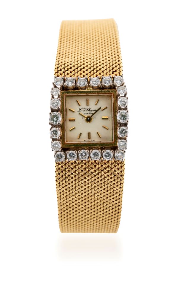 Chopard, orologio da donna in oro e brillanti