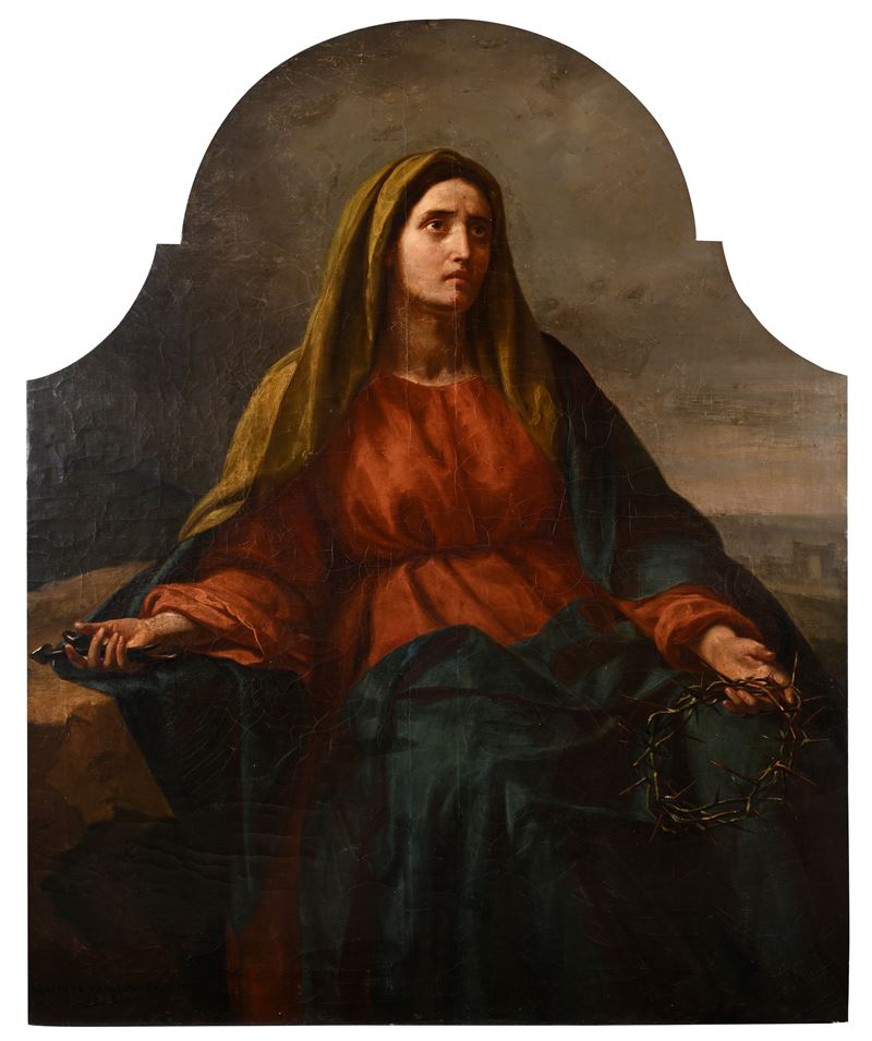 Pittore Centro-settentrionale, Fine XVIII – Inizi XIX Secolo - Mater Dolorosa