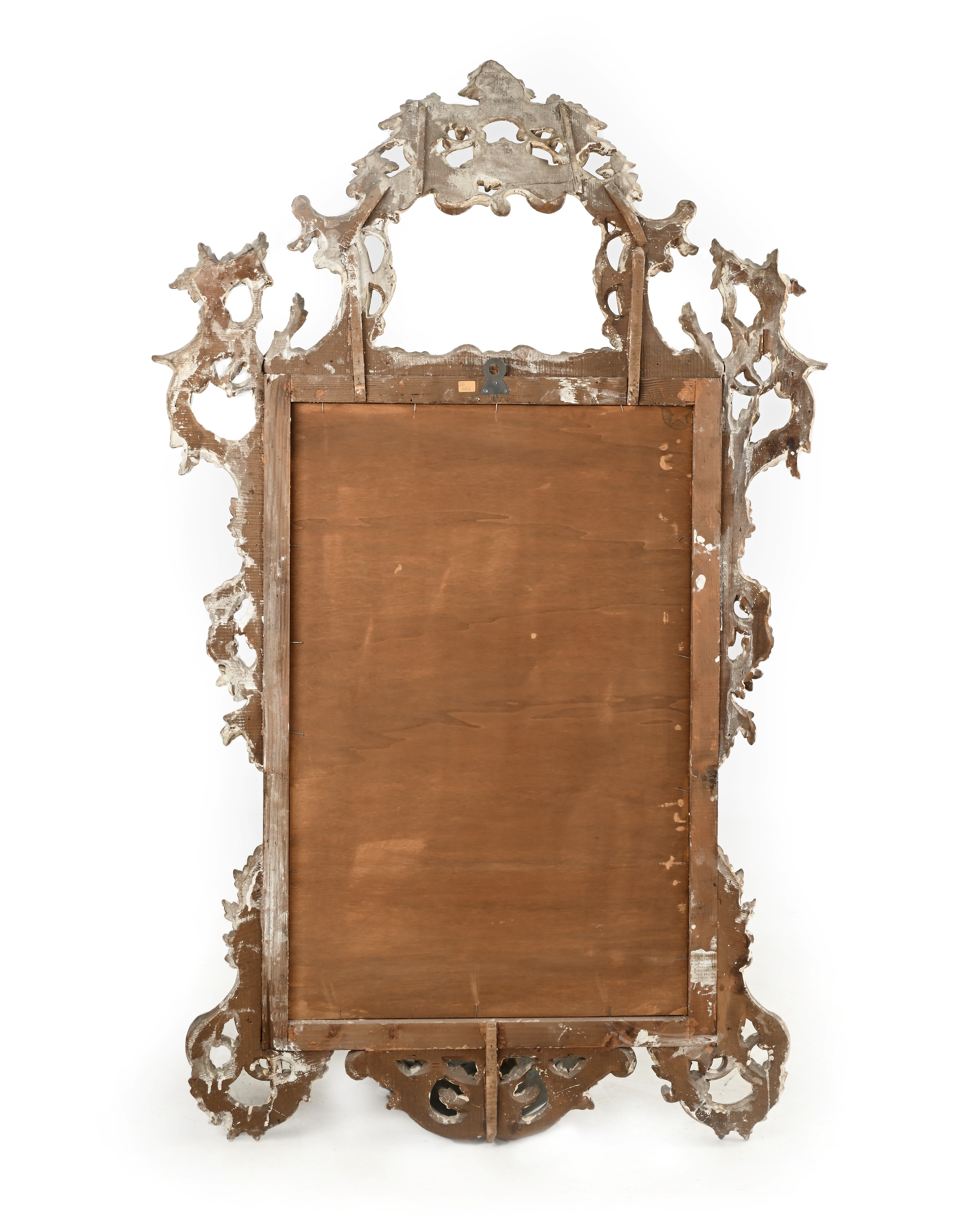 Specchiera in legno decapato, Lombardo-Veneto, XVIII secolo